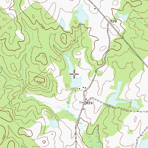 Topographic Map of Boyle Lake Number Two, GA