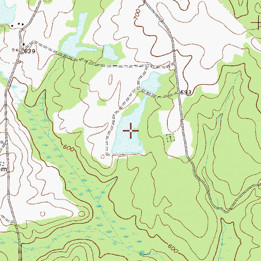 Topographic Map of Boyle Lake Number Four, GA