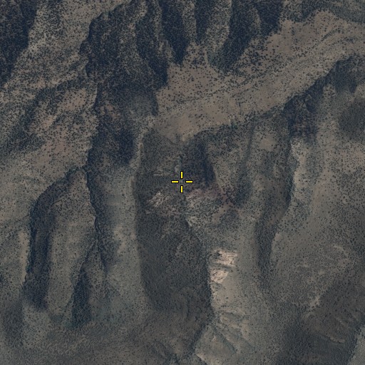 Aerial/Satellite Image of Cottonwood Spring, AZ