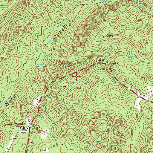 Topographic Map of Ellison-Stifel Lake Dam, GA