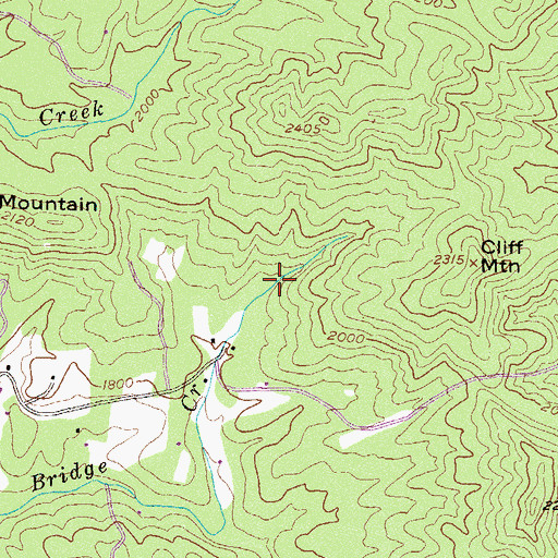 Topographic Map of Blalock Lake, GA