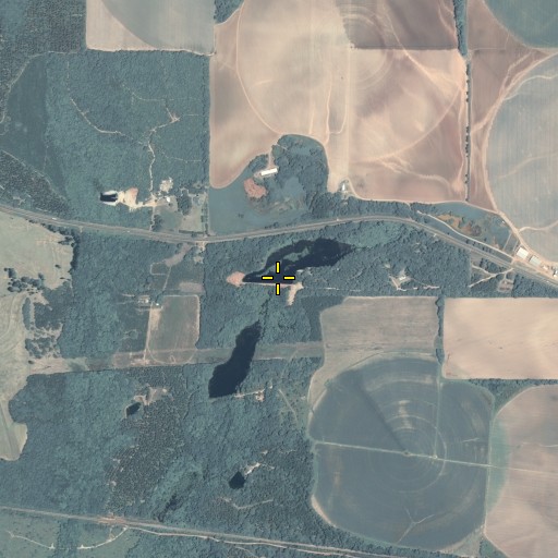 Aerial/Satellite Image of Lake Marie Dam, GA