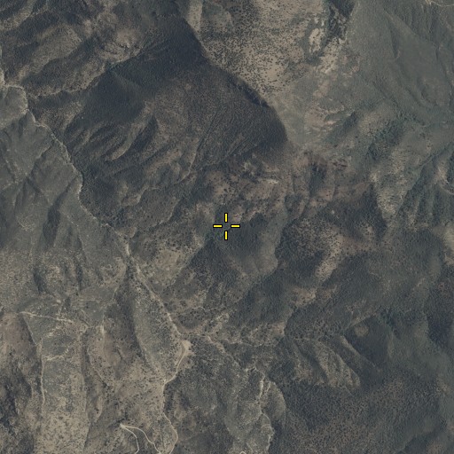 Aerial/Satellite Image of Rogers Spring, AZ