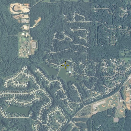 Aerial/Satellite Image of Fowler Dam, GA