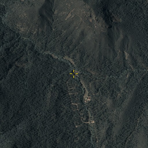 Aerial/Satellite Image of Rose Creek, AZ