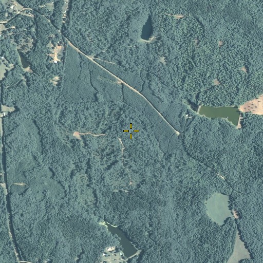 Aerial/Satellite Image of Upper Elders Dam, GA