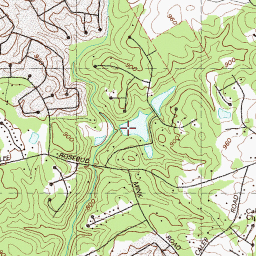 Topographic Map of Kilpatrick Dam, GA