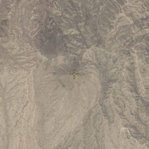 Aerial/Satellite Image of Saint Clair Peak, AZ