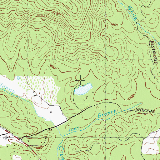 Topographic Map of Tallhurst Lake, GA