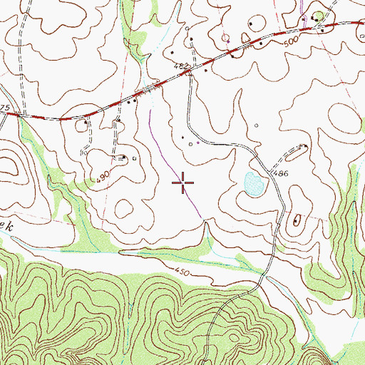 Topographic Map of Lake Forrest, SC