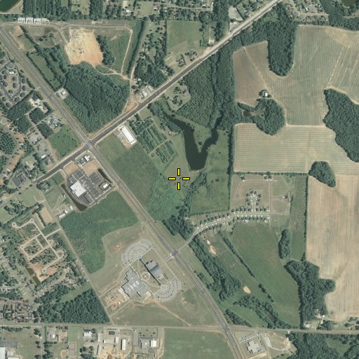 Aerial/Satellite Image of Jacobs Lake Dam, GA