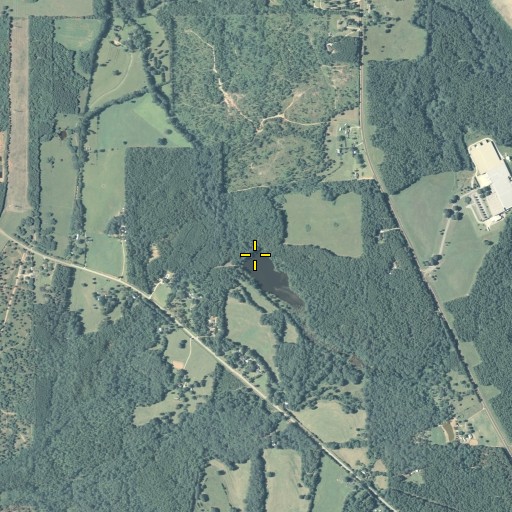 Aerial/Satellite Image of Floyd Dam, GA
