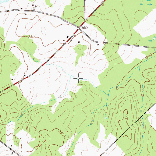 Topographic Map of Wynne Lake, GA