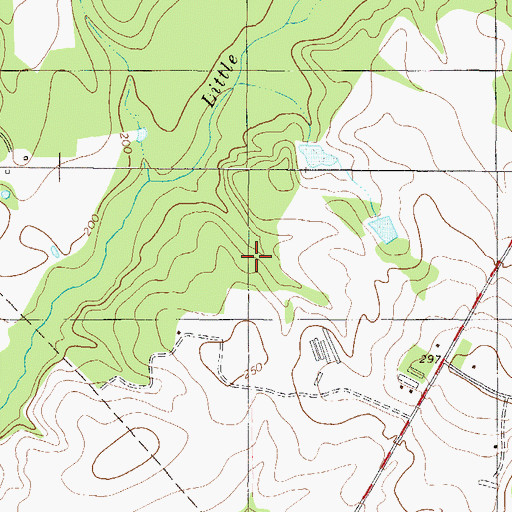 Topographic Map of Millen View Lake Dam, GA
