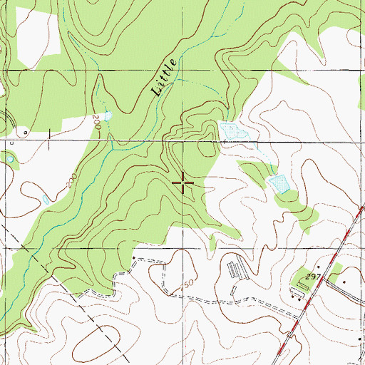 Topographic Map of Millen View Lake, GA