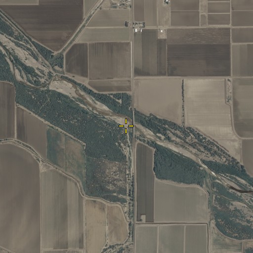 Aerial/Satellite Image of Cottonwood Wash, AZ