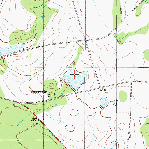 Topographic Map of Millhaven Pond Dam, GA