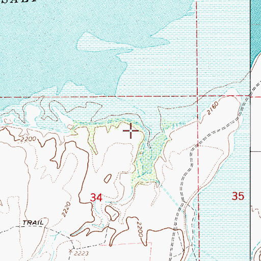 Topographic Map of Schoolhouse Recreation Site, AZ
