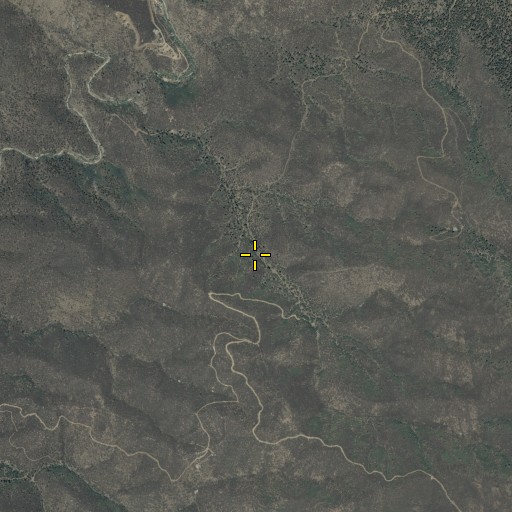 Aerial/Satellite Image of Scotty Spring, AZ
