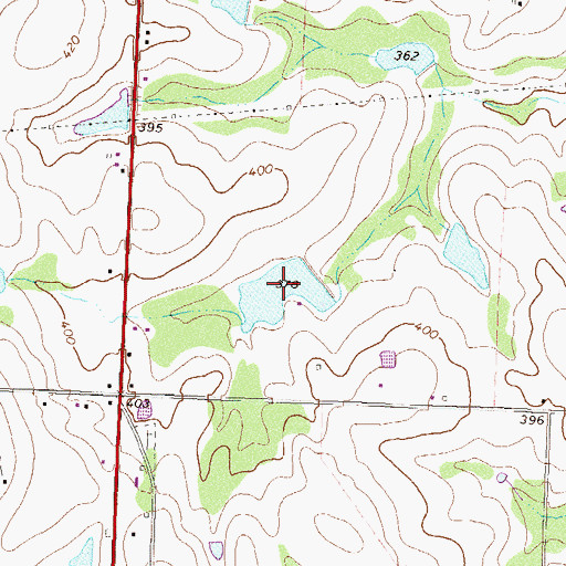 Topographic Map of Varnadoe North Lake, GA