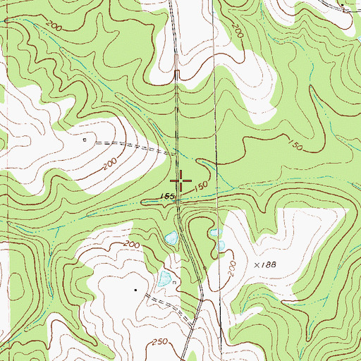 Topographic Map of Good Hope (historical), GA