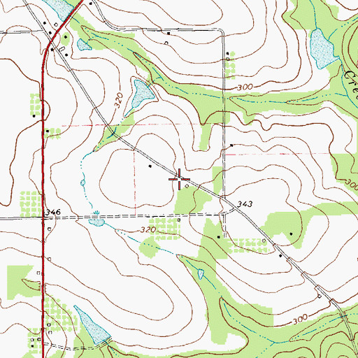 Topographic Map of Humphries School (historical), GA