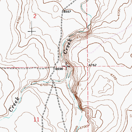 Topographic Map of Sepulveda Creek, AZ