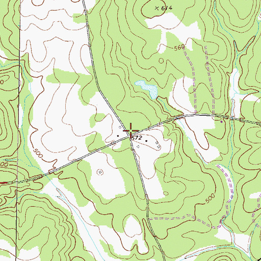 Topographic Map of Lina (historical), GA
