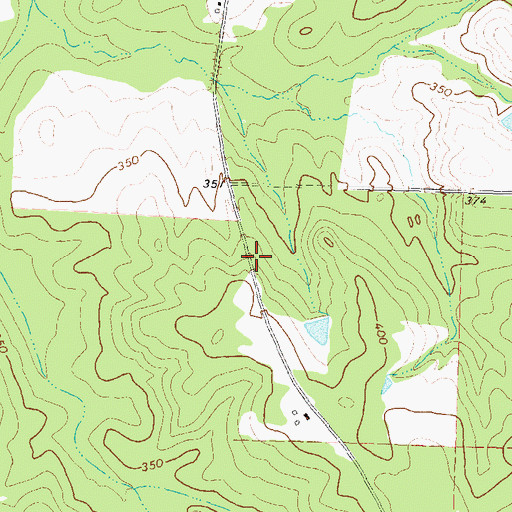 Topographic Map of Hopewell School (historical), GA