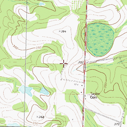 Topographic Map of Luke School (historical), GA