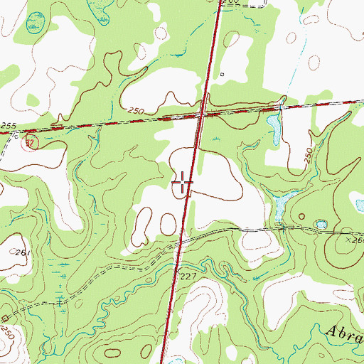 Topographic Map of Friendship School (historical), GA