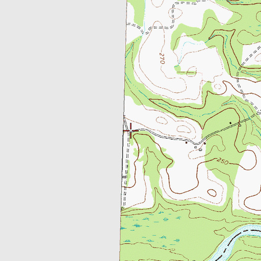 Topographic Map of New York (historical), GA