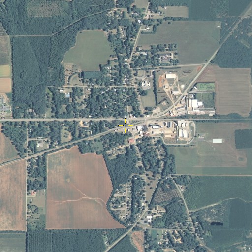 Aerial/Satellite Image of Plains Depot, GA