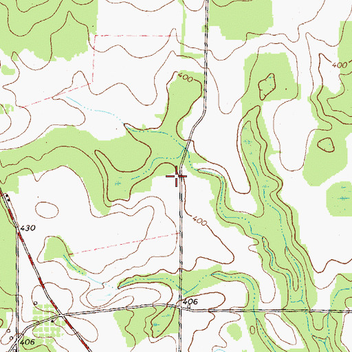 Topographic Map of Tropic School (historical), GA