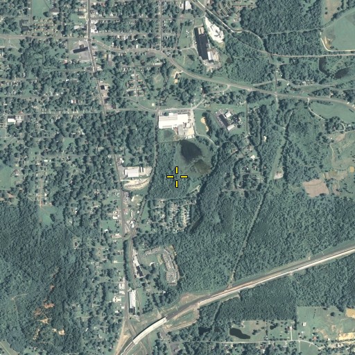 Aerial/Satellite Image of Philpott Spring, GA
