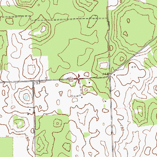 Topographic Map of Red Hill Still (historical), GA