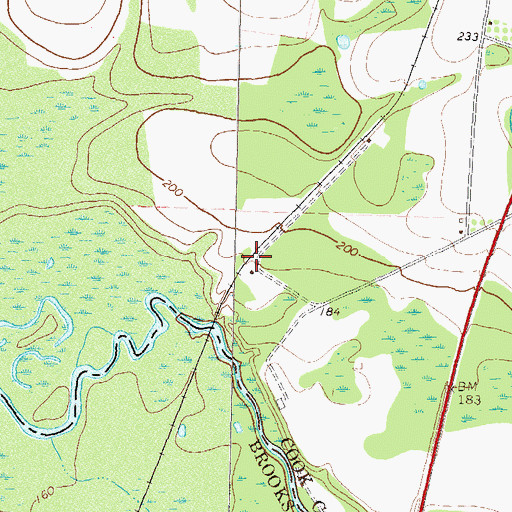 Topographic Map of Jerusalem (historical), GA