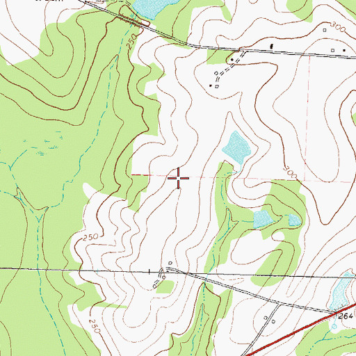 Topographic Map of McNeil School (historical), GA