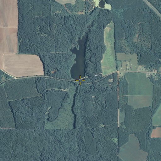 Aerial/Satellite Image of Lee Mill (historical), GA