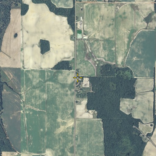 Aerial/Satellite Image of Midway School (historical), GA