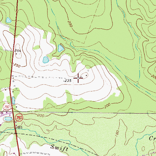 Topographic Map of First Advent Church, GA