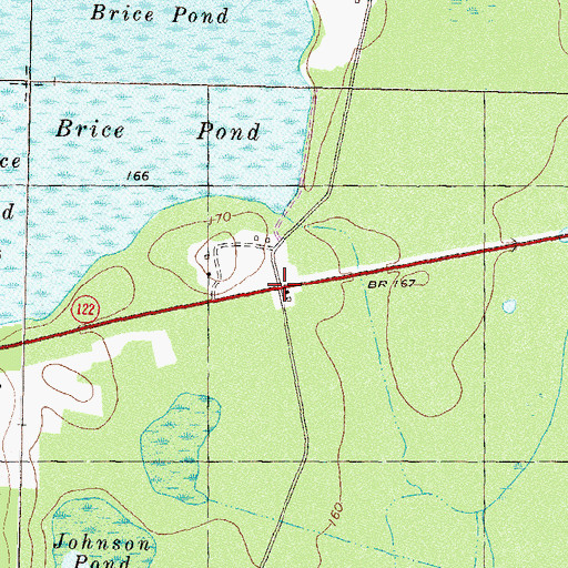 Topographic Map of Tallokas (historical), GA