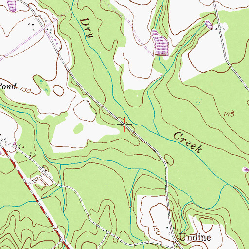 Topographic Map of Eason School (historical), GA