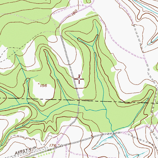 Topographic Map of Liberia School (historical), GA