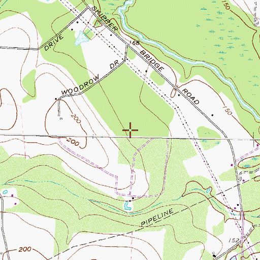 Topographic Map of Spirit Led Tabernacle, GA