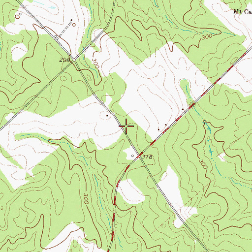 Topographic Map of Grinstead School (historical), GA
