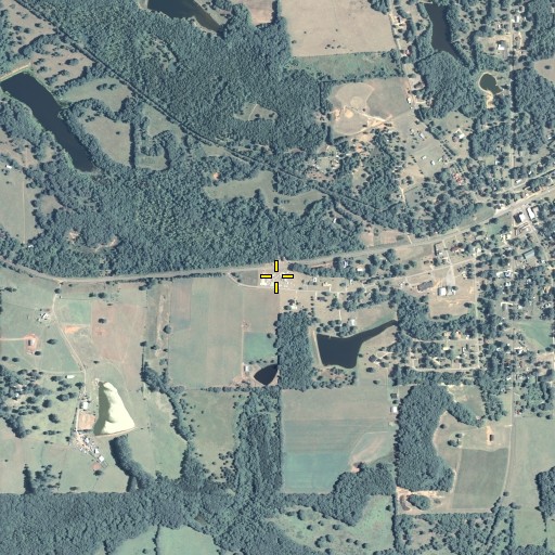 Aerial/Satellite Image of New Hope Cemetery, GA