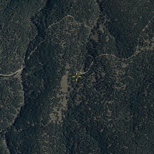 Aerial/Satellite Image of Spaulding Spring, AZ