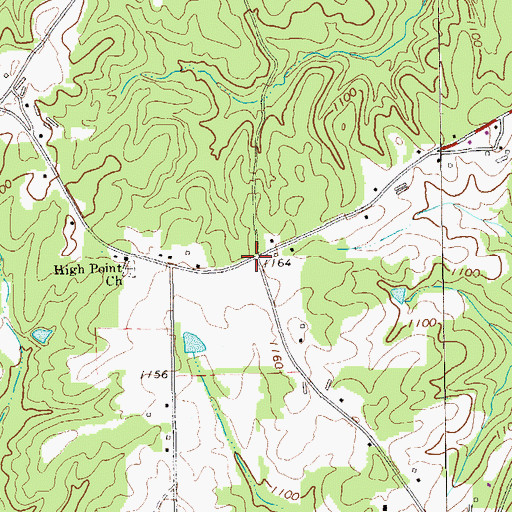 Topographic Map of Crain (historical), GA