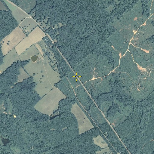Aerial/Satellite Image of Apollo (historical), GA